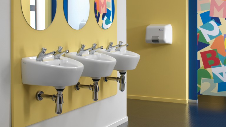 Twyford sola washbasins for the education sector