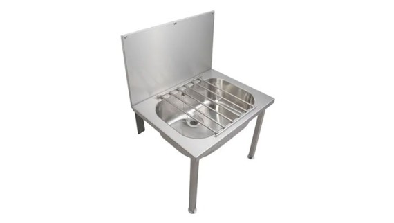 Sola High-back Cleaner Sink with Legs Sola High-back Cleaner Sink with Legs