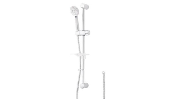 Sola shower set, surface mounting, with multifunctional hand shower Sola shower set, surface mounting, with multifunctional hand shower
